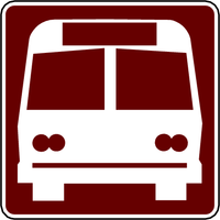 Brown Bus Stop icon image
